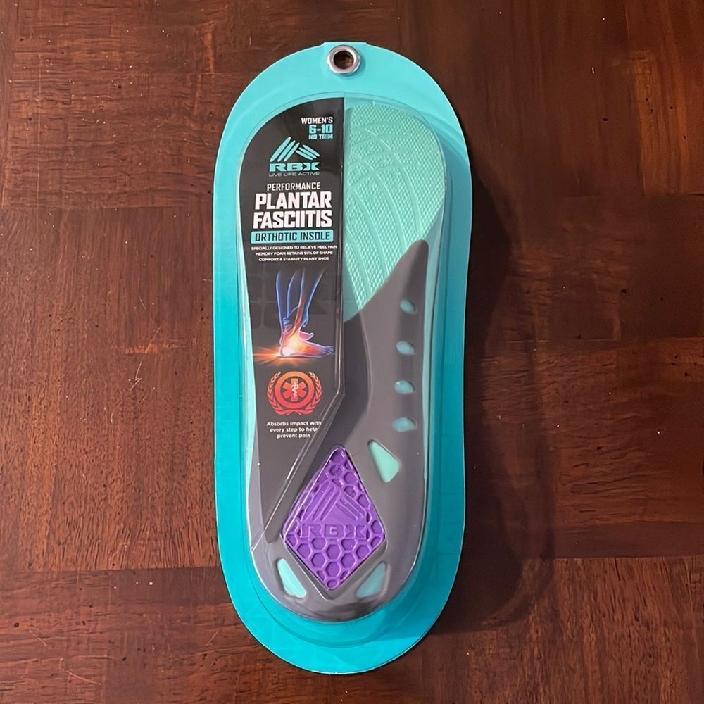 RBX Orthotic Insole Womens  6 - 10